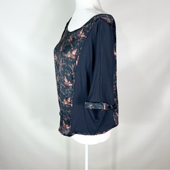Tiny (Anthropologie) Reeves Bird Print Top Size Small - Picture 5 of 12